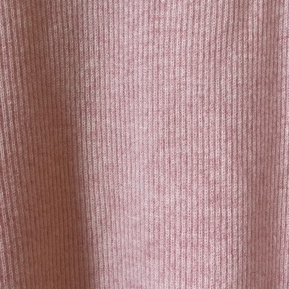 JOHNNY WAS CALME Cashmere Ribbed Pullover Sweater Blush Large - Picture 11 of 12